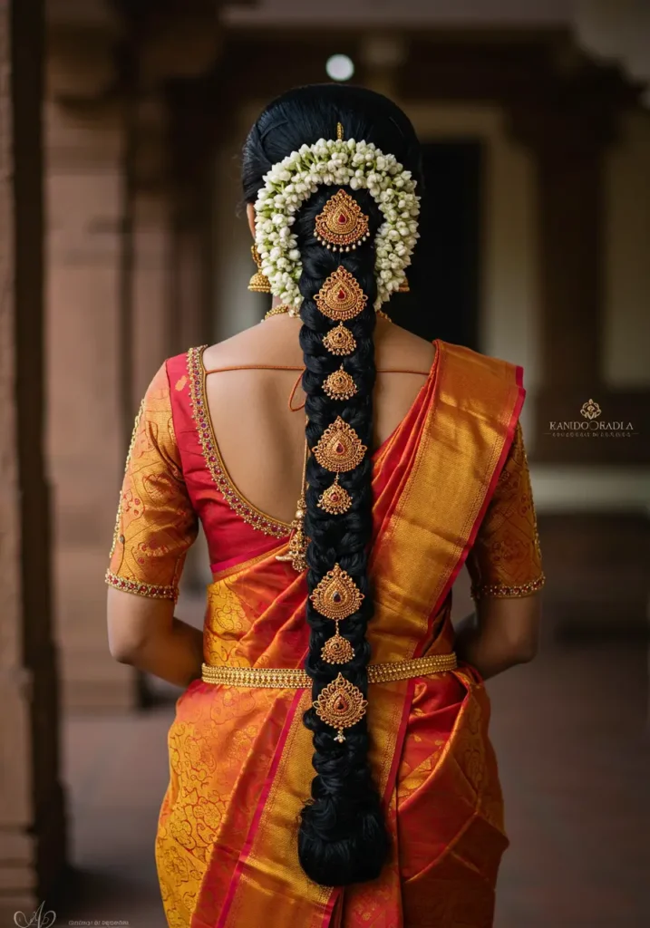 Traditional Hairstyles for Girls at Weddings