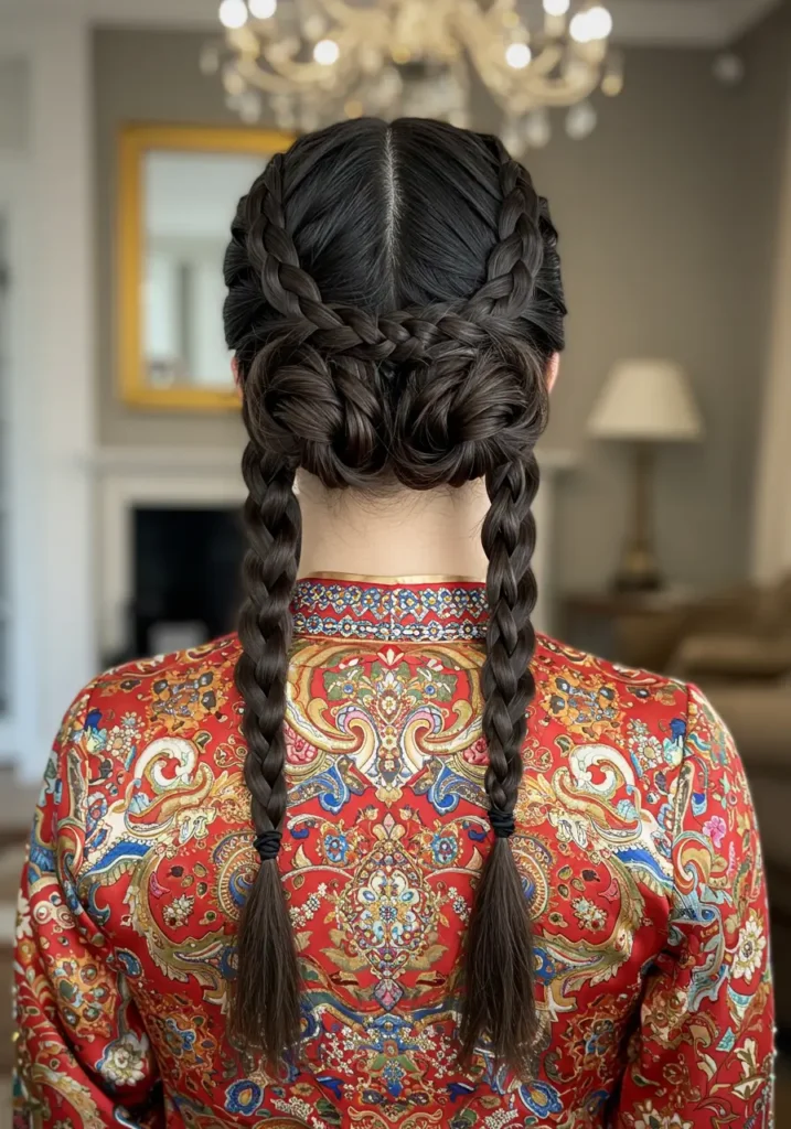 Traditional Hairstyles for Girls at Weddings