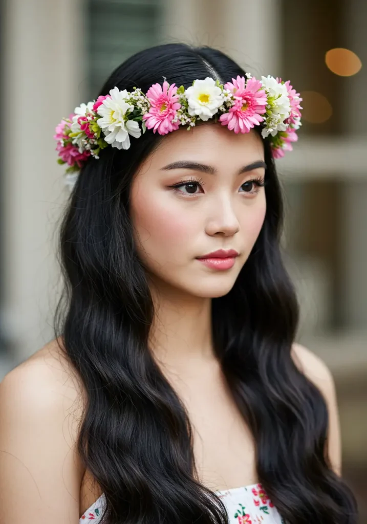 Traditional Hairstyles for Girls at Weddings