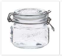 Glass Clamp Jars for Kitchen Food Storage