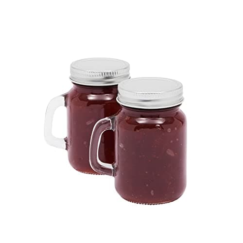 Juvale 24-Pack 4 oz Mason Jars with Lids for Arts and Crafts