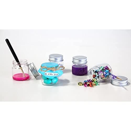 Juvale Mini Glass Jars with Lids, 5 Pack - Perfect for Crafts, Spices & Jams