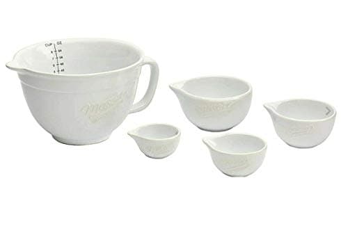 Mason Craft and More 5-Piece Batter Bowl & Measuring Cup Set for Baking Professionals
| Mason Craft and More 5-Piece Batter Bowl & Measuring Cup Set for Kitchen Essentials
| Mason Craft and More 5-Piece Batter Bowl & Measuring Cup Set for Easy Bakin