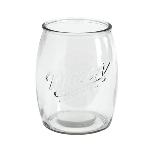 Glass Belly Drinking Jars for Adults