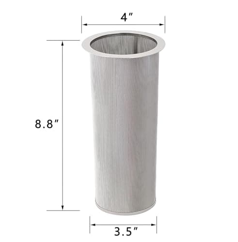 Stainless Steel Cold Brew Filter for 1 Gallon Mason Jars, Perfect for Large Batch Brewing