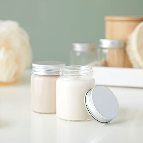 Juvale Mini Glass Jars with Lids, 5 Pack - Perfect for Crafts, Spices & Jams