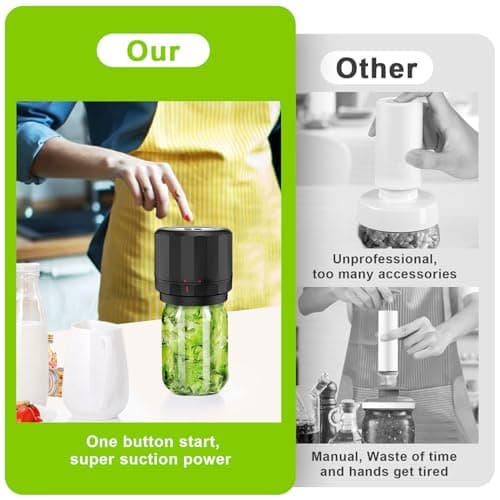 M11 Electric Mason Jar Vacuum Sealer Kit