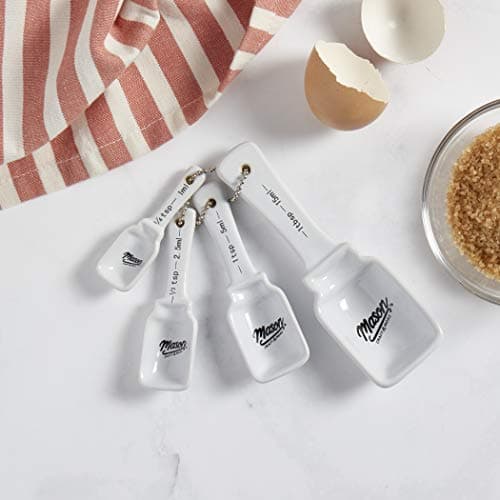 Mason Craft & More Ceramic Bakeware Measuring Spoon Set