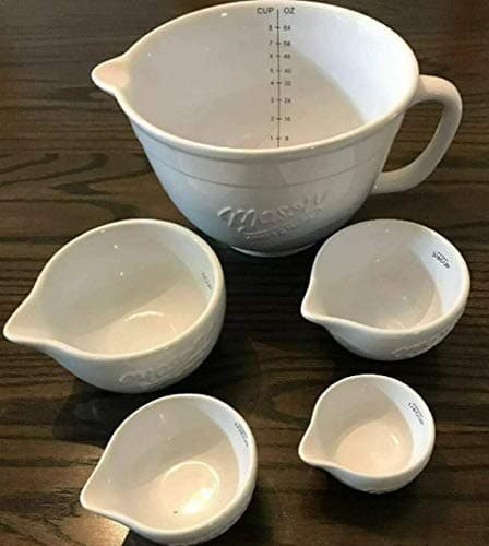Mason Craft and More 5-Piece Batter Bowl & Measuring Cup Set for Baking Professionals
| Mason Craft and More 5-Piece Batter Bowl & Measuring Cup Set for Kitchen Essentials
| Mason Craft and More 5-Piece Batter Bowl & Measuring Cup Set for Easy Bakin