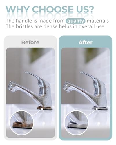 SXhyf Hard Bristle Crevice Cleaning Brush - Multifunctional Gap Scrubber for Home Cleaning, Bathroom and Kitchen Tools