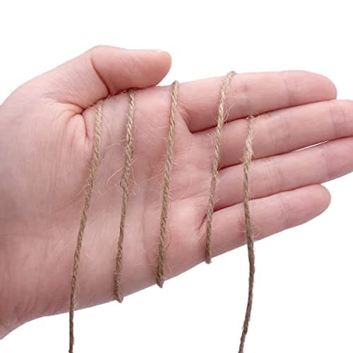 Durable Brown Jute Twine String 328 Feet Arts Crafts & More