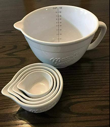 Mason Craft and More 5-Piece Batter Bowl & Measuring Cup Set for Baking Professionals
| Mason Craft and More 5-Piece Batter Bowl & Measuring Cup Set for Kitchen Essentials
| Mason Craft and More 5-Piece Batter Bowl & Measuring Cup Set for Easy Bakin