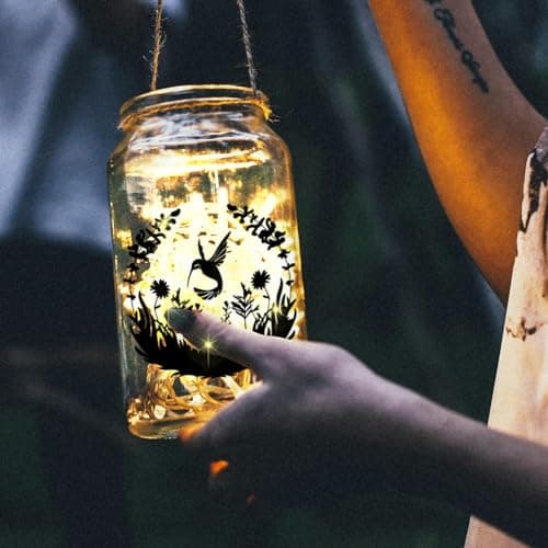 Fairy Silhouette Stickers and Lantern DIY Craft Kit