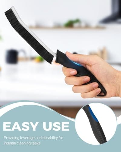 SXhyf Hard Bristle Crevice Cleaning Brush - Multifunctional Gap Scrubber for Home Cleaning, Bathroom and Kitchen Tools