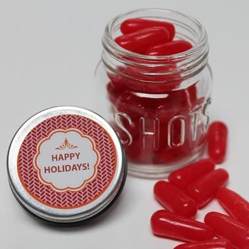 24-Pack Mason Jar Shot Glasses, 2 oz, Leak-Proof Lids, Ideal for Drinks, Favors, and Crafts