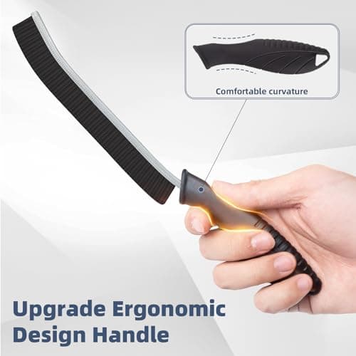 Multifunctional Hard Bristle Crevice Cleaning Brush - Kitchen, Bathroom, Home (Black)