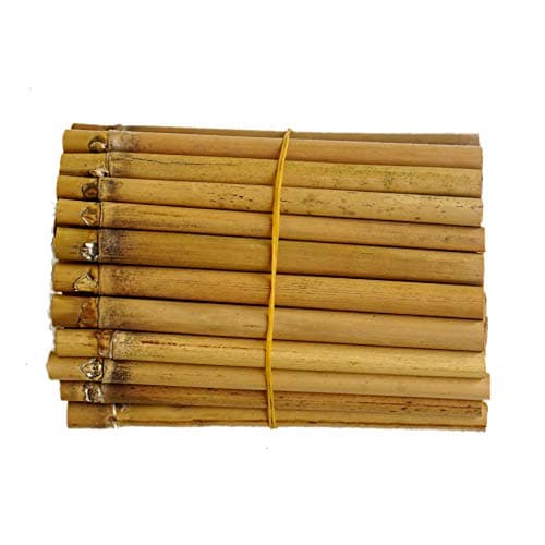 Natural Bamboo Bee Nest for Mason Bees, 5.9" Long, Easy to Split