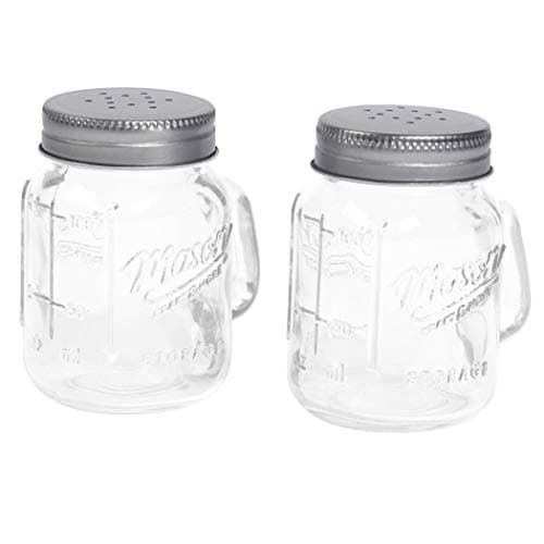 Mason Jar Salt and Pepper Shaker - Kitchen Storage, Elegant Design, Home Cooks
| Mason Jar Salt and Pepper Shaker - Travel Size, Portability, Outdoor Enthusiasts
| Mason Jar Salt and Pepper Shaker - Glass Construction, Leak Proof, Grill Masters