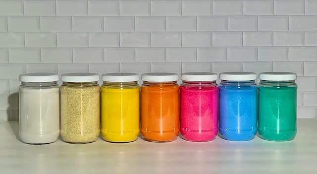 Smart Solutions Clear Plastic Mason Jars (18 oz, 24 Pack) | Airtight Lids | Made in USA | Perfect for Crafts & More