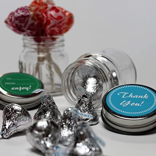 24-Pack Mason Jar Shot Glasses, 2 oz, Leak-Proof Lids, Ideal for Drinks, Favors, and Crafts