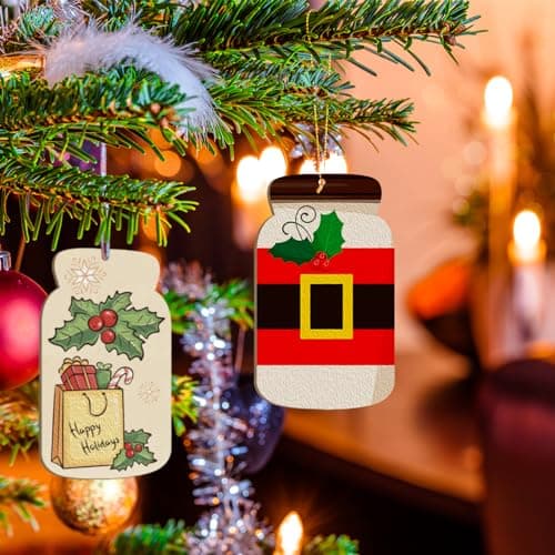 Simplified Christmas Ornament Crafts for Adults
