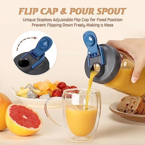 SOLIGT 4 Pack Ball Brand Mason Jar Lids, Wide Mouth Pour Spouts for Salad Dressing & Food Storage