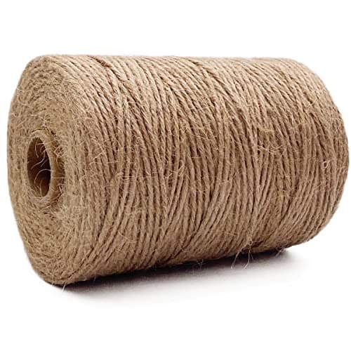 Durable Brown Jute Twine String 328 Feet Arts Crafts & More