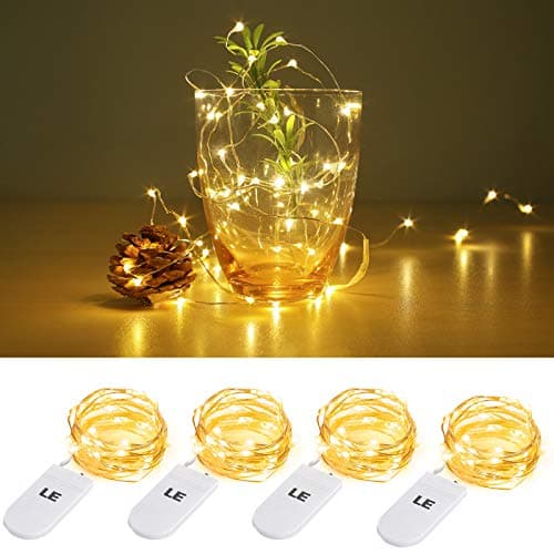 Fairy Lights 20 LED Battery Operated Mini String Waterproof Crafting Decor