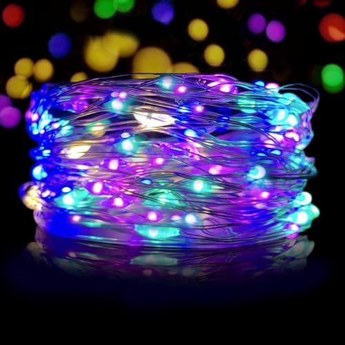 24 Pack Waterproof 20 LED Fairy Lights for Mason Jar Party (Multicolor) — Multicolor