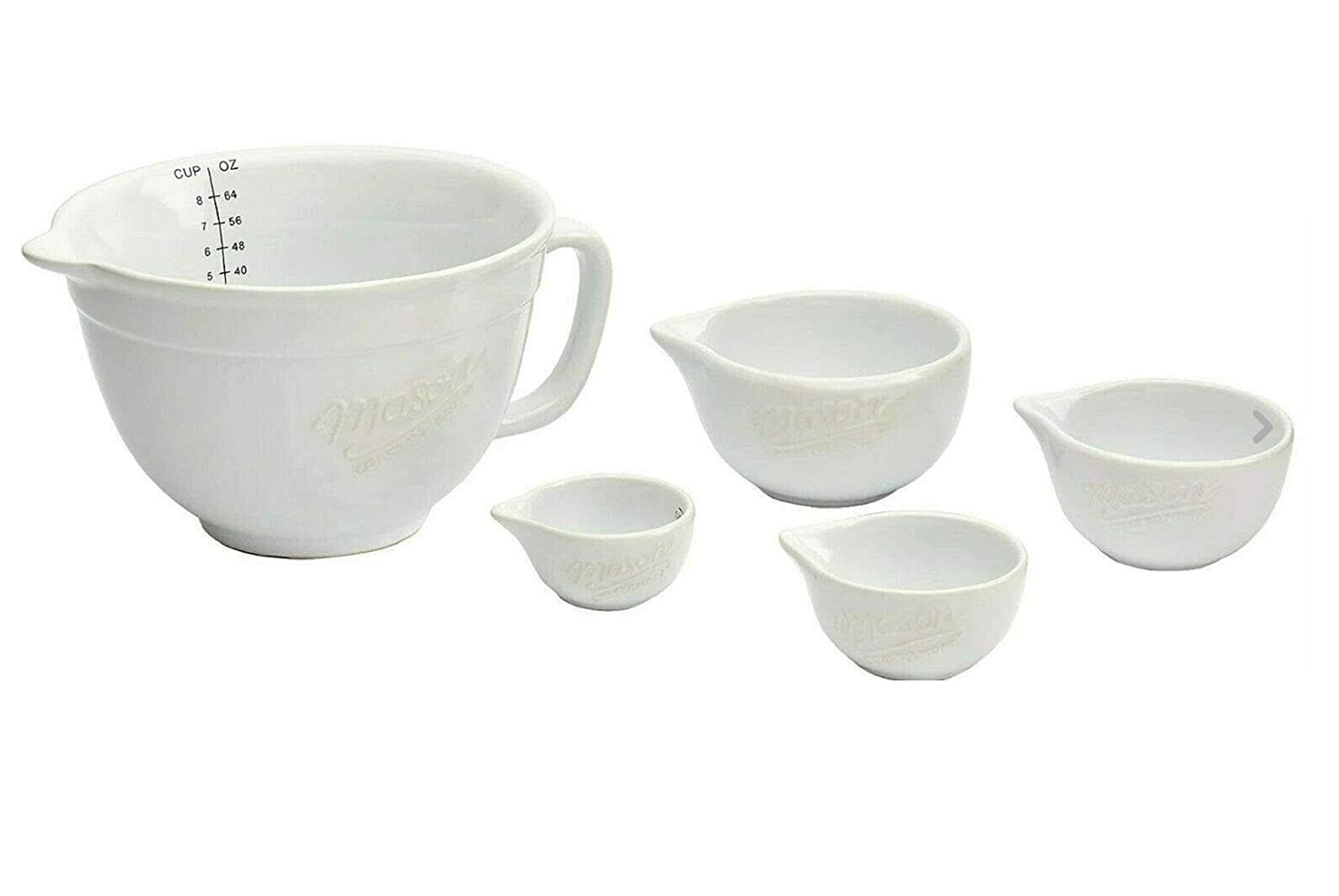 Mason Craft and More 5-Piece Batter Bowl & Measuring Cup Set for Baking Professionals
| Mason Craft and More 5-Piece Batter Bowl & Measuring Cup Set for Kitchen Essentials
| Mason Craft and More 5-Piece Batter Bowl & Measuring Cup Set for Easy Bakin