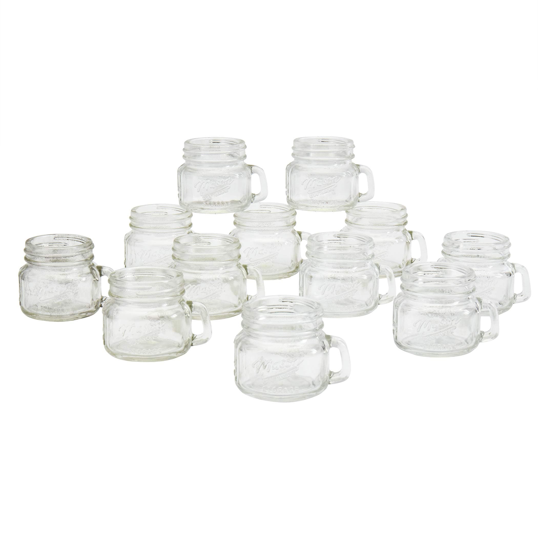 Mason Craft & More 6PK Shot Glass Set for Bar Setup and Party Drinks
| Mason Craft & More 6PK Shot Glass Set for Man Cave or Home Bar Use
| Mason Craft & More 6PK Shot Glass Set Features Clear Glass and Elegant Design