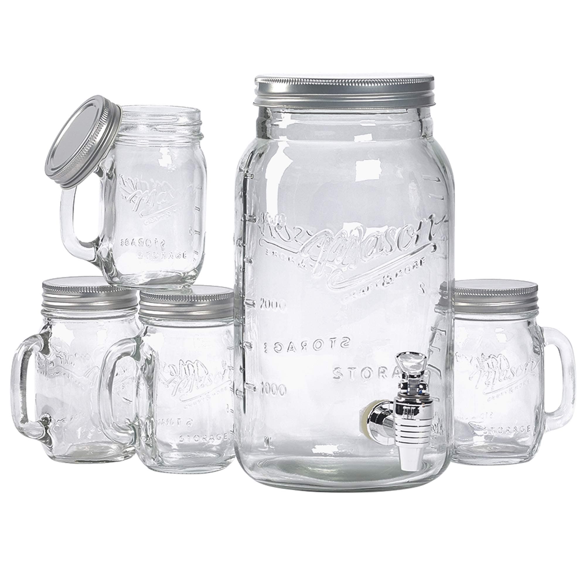 Durable Leak Proof Glassware Set for Beverages