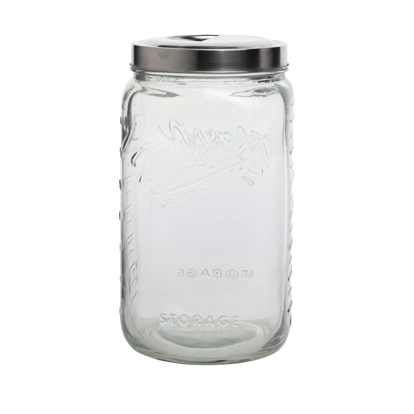 Airtight Glass Canister for Kitchen Food Storage - Large Capacity