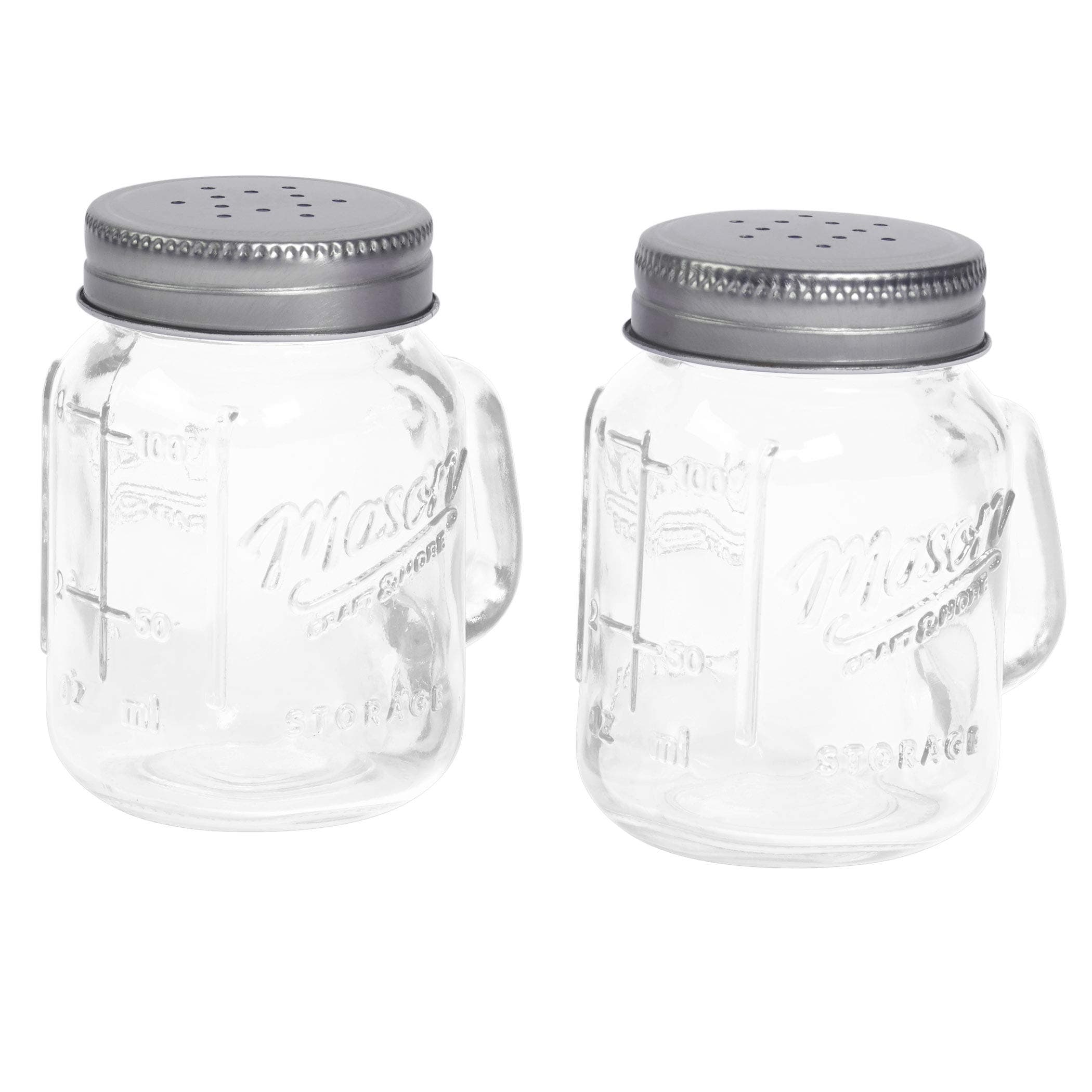 Mason Jar Salt & Pepper Shaker