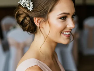 Traditional Hairstyles for Girls at Weddings