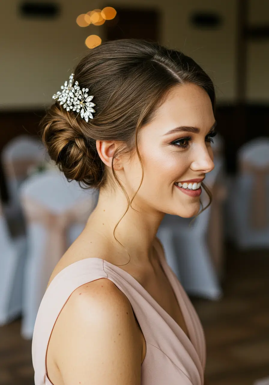 Traditional Hairstyles for Girls at Weddings