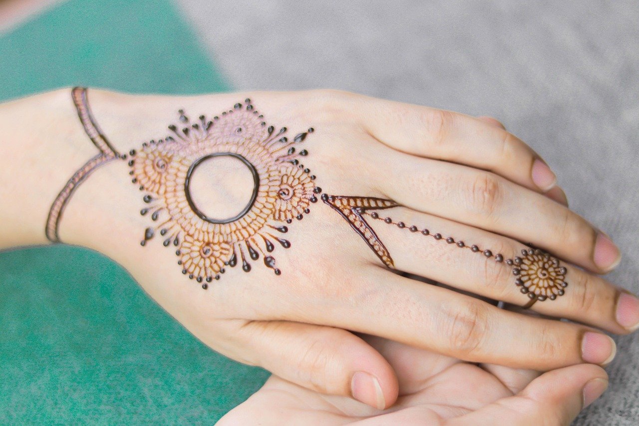 Best Back Hand Mehndi Design